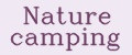 Nature camping