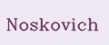 Noskovich