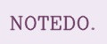 NOTEDO.