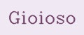 Gioioso