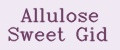 Allulose Sweet Gid