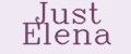 Just Elena