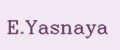 E.Yasnaya