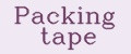Packing tape