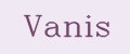 Vanis