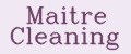 Maitre Cleaning