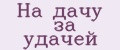 На дачу за удачей