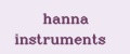 hanna instruments