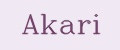 Akari
