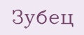 Зубец