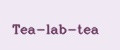Tea-lab-tea