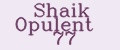 Shaik Opulent № 77