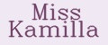 Miss Kamillа