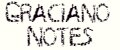 Graciano Notes