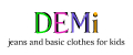 DEMi jeans and basic clothes for kids