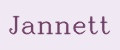 Jannett