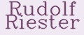 Rudolf Riester