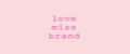 lovemiss.brand