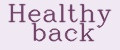 Healthy back