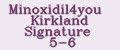 Minoxidil4you Kirkland Signature 5-6