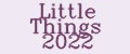 Little Things 2022