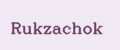 Rukzachok