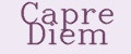 Capre Diem
