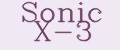 Sonic X-3