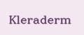 Kleraderm