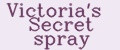 Victoria's Secret spray
