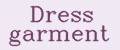 Dress garment