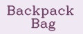 Backpack Bag
