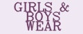 GIRLS & BOYS WEAR