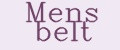 Mens belt