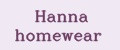 Hanna homewear