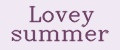 Lovey summer