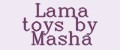 Lama toys by Masha