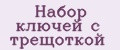 Набор ключей с трещоткой