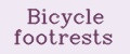 Bicycle footrests
